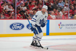 Morgan Rielly gets flashbacks of Toronto fans taunting Maple Leafs with "Let's go Blue Jays" chants during blowout losses