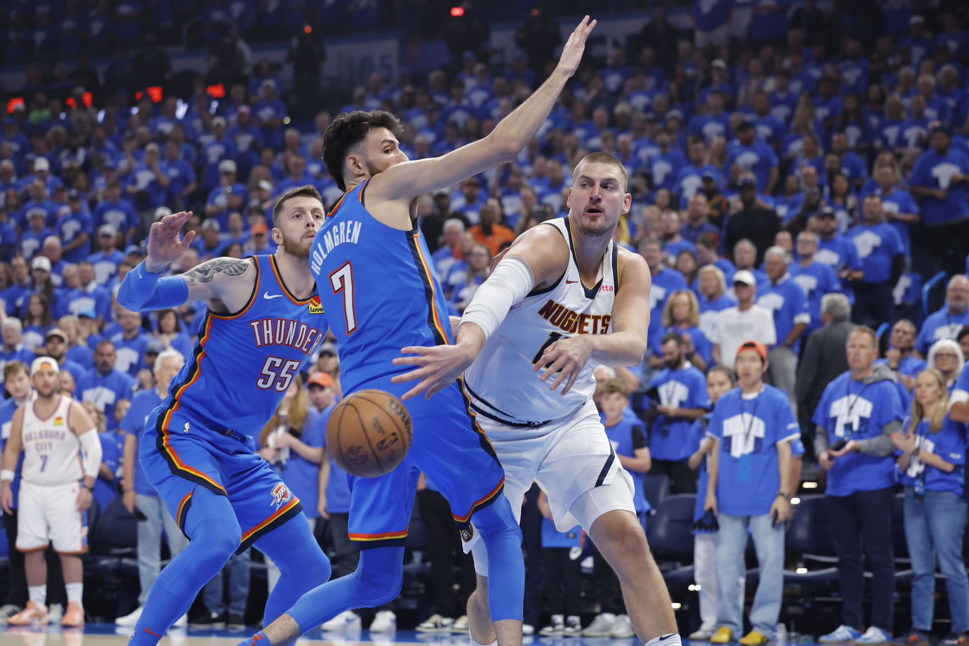NBA: Playoffs-Denver Nuggets at Oklahoma City Thunder - Source: Imagn