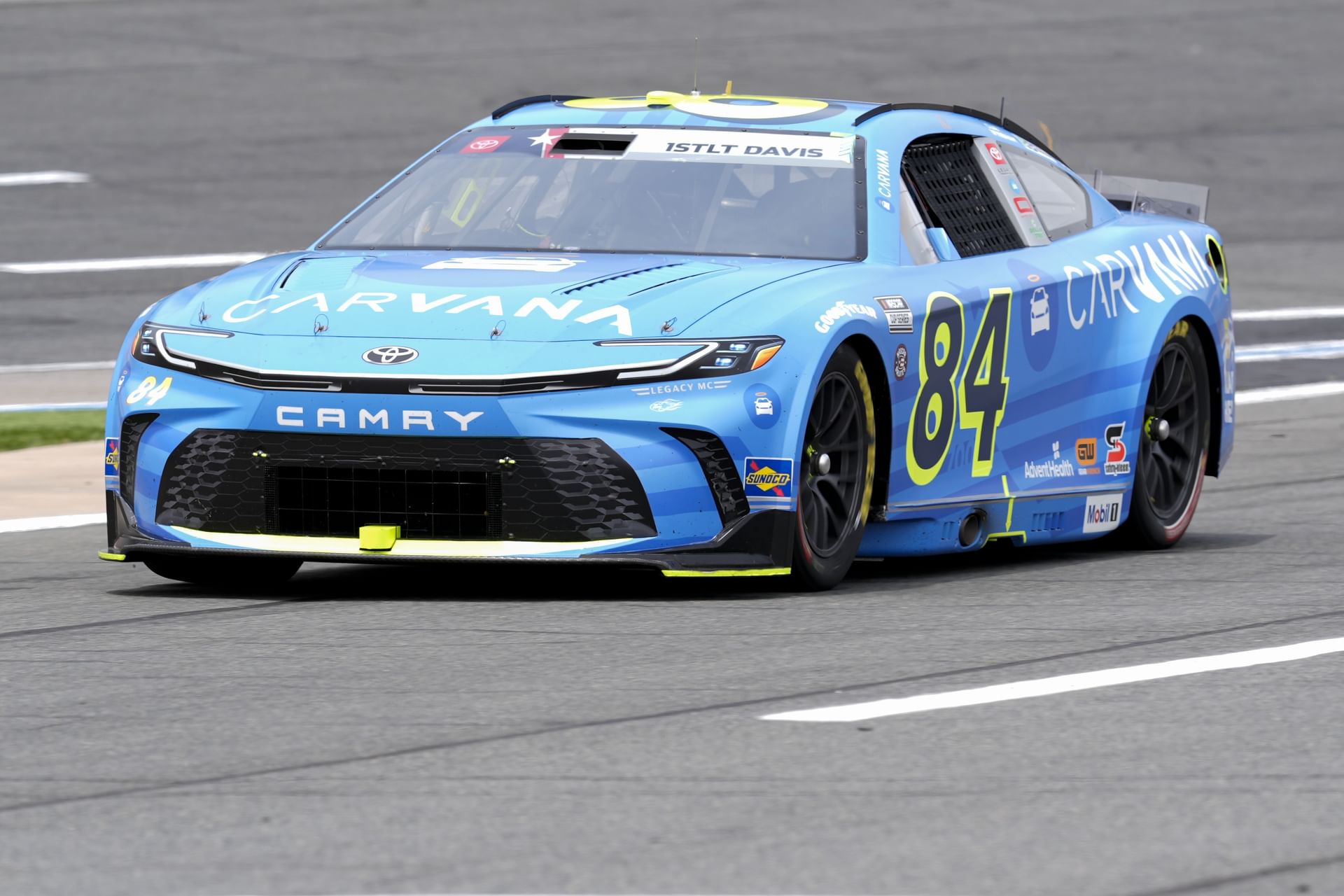 Jimmie Johnson drives the #84 Toyota Camry for Legacy Motor Club - Source: Imagn