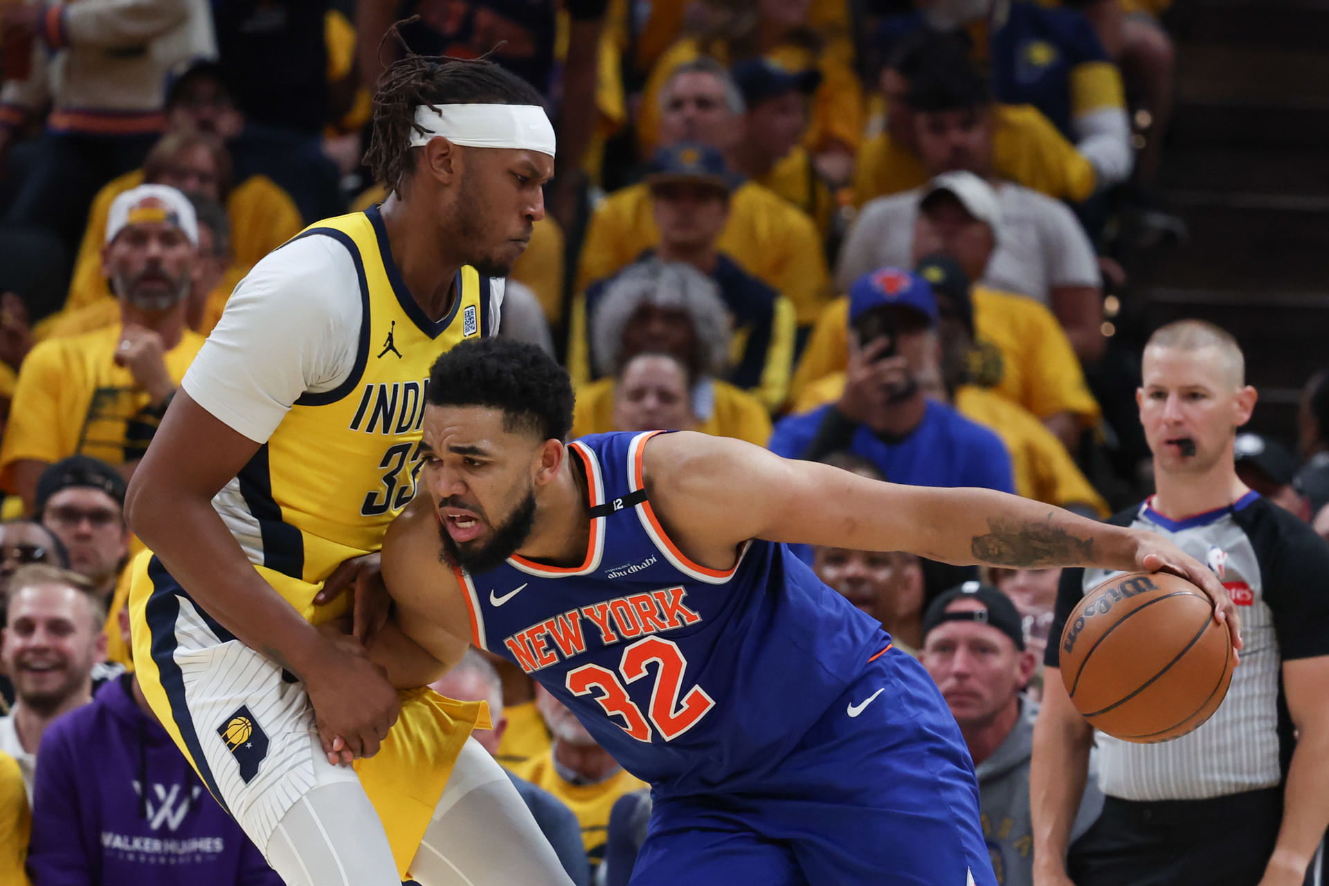 NBA: Playoffs-New York Knicks at Indiana Pacers - Source: Imagn