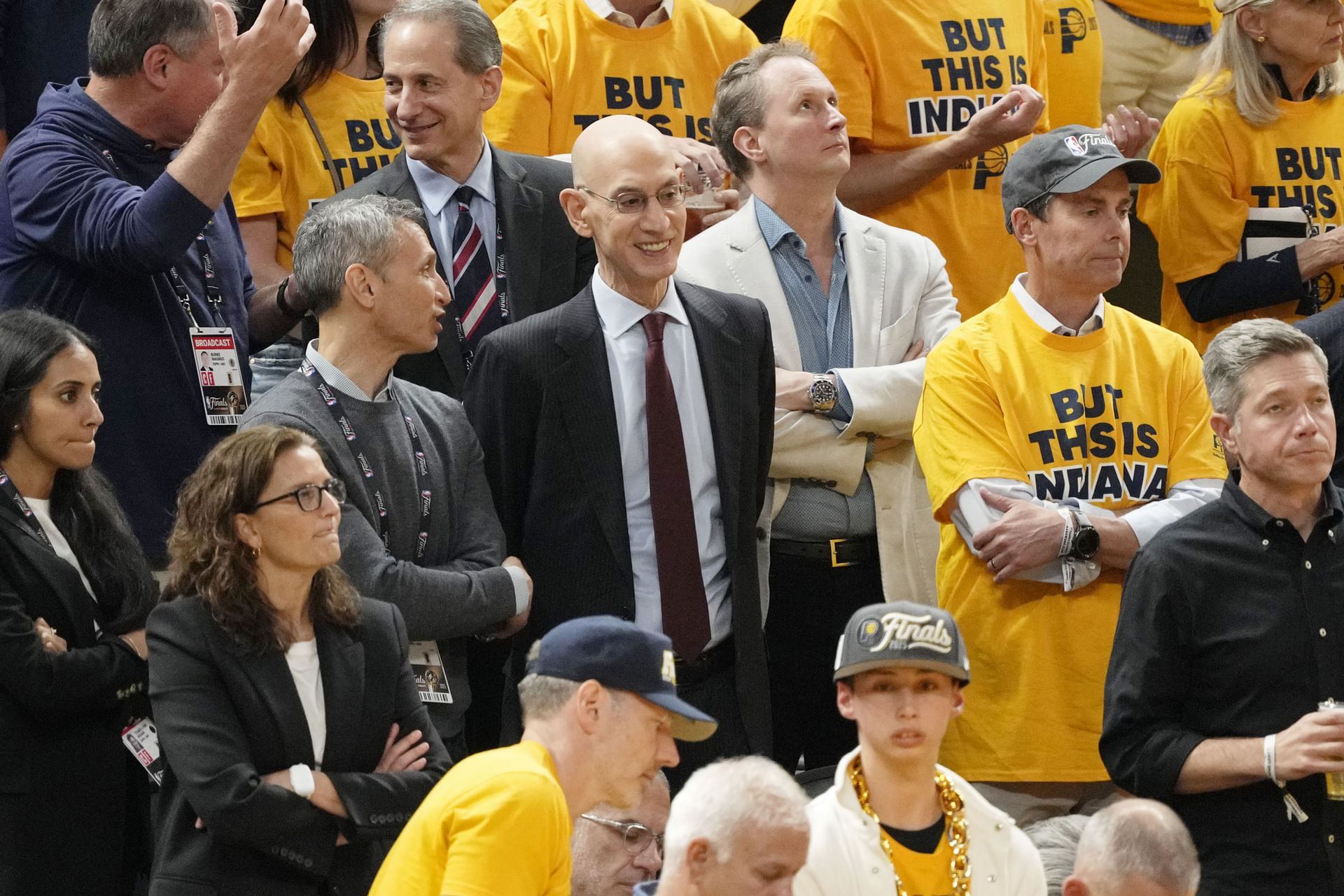 Adam Silver&#039;s first public comments about NBA betting scandal. (Photo: IMAGN)