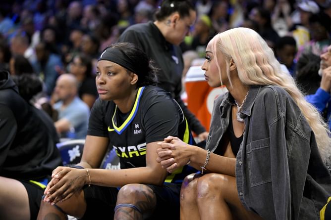 "You were the turning point of the season": Emotional DiJonai Carrington pours her heart out as NaLyssa Smith brings home WNBA crown