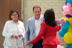 Nick Saban's daughter Kristen captures sweet moment between dad & mom Terry Saban from College GameDay broadcast of Week 8