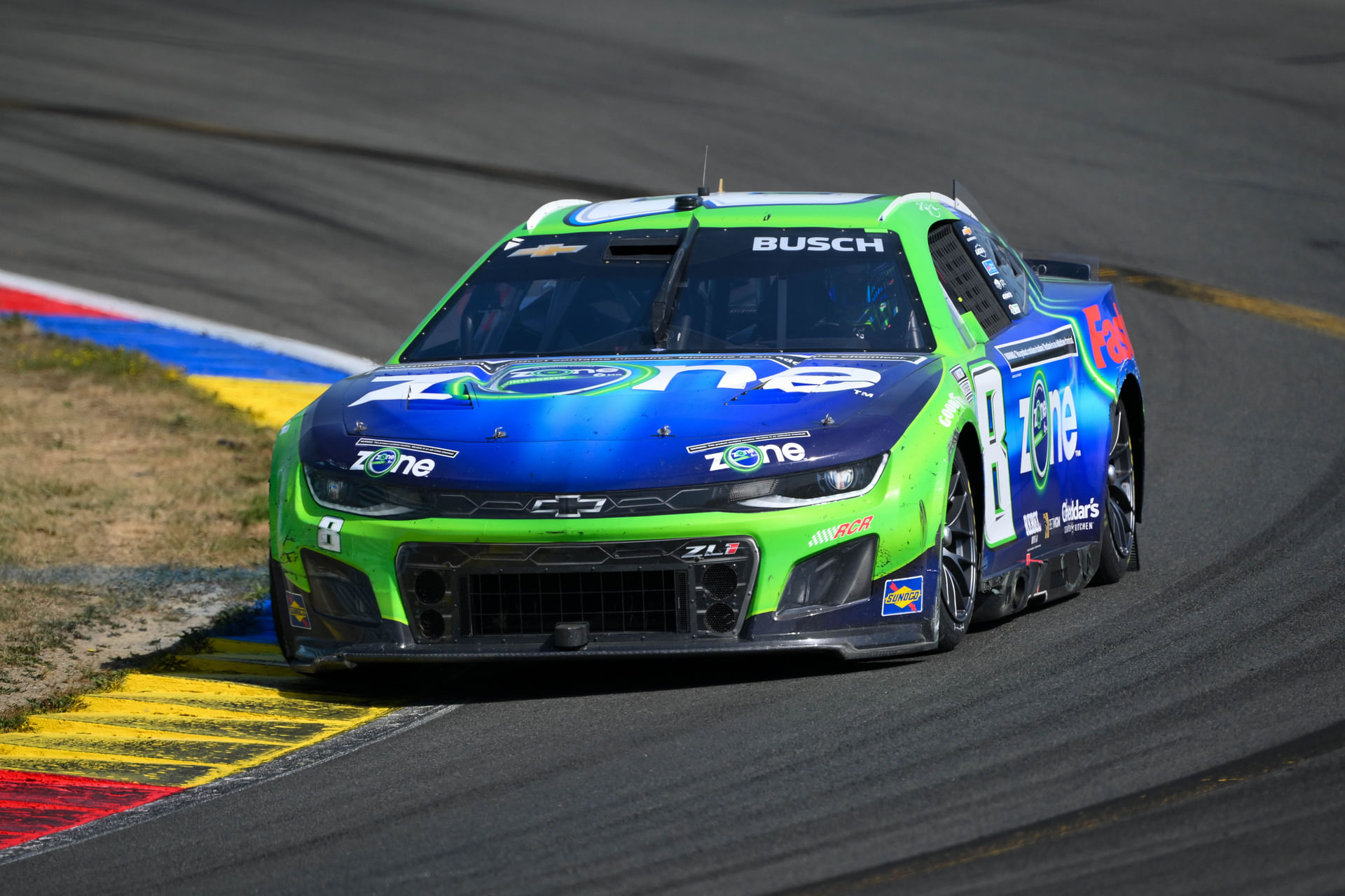 Richard Childress Racing&#039;s Kyle Busch at the 2025 Go Bowling at The Glen - Source: Imagn