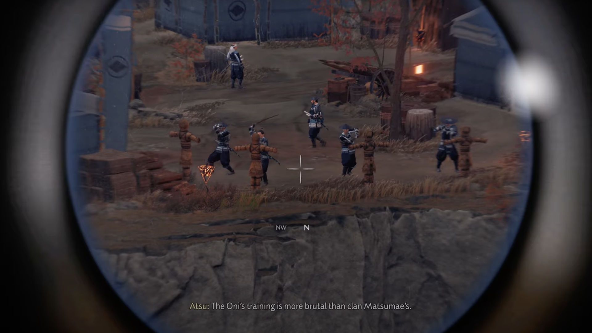 Scout for Mad Goro inside the camp (Image via Sucker Punch)
