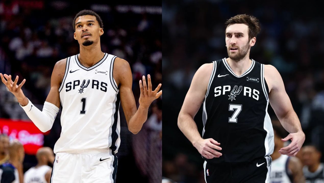 San Antonio Spurs Injury Report: Victor Wembanyama Status, Luke Kornet and 4 Others Ruled Out of Home Opener vs Nets (Oct. 26). (Image Credit: Imagn)
