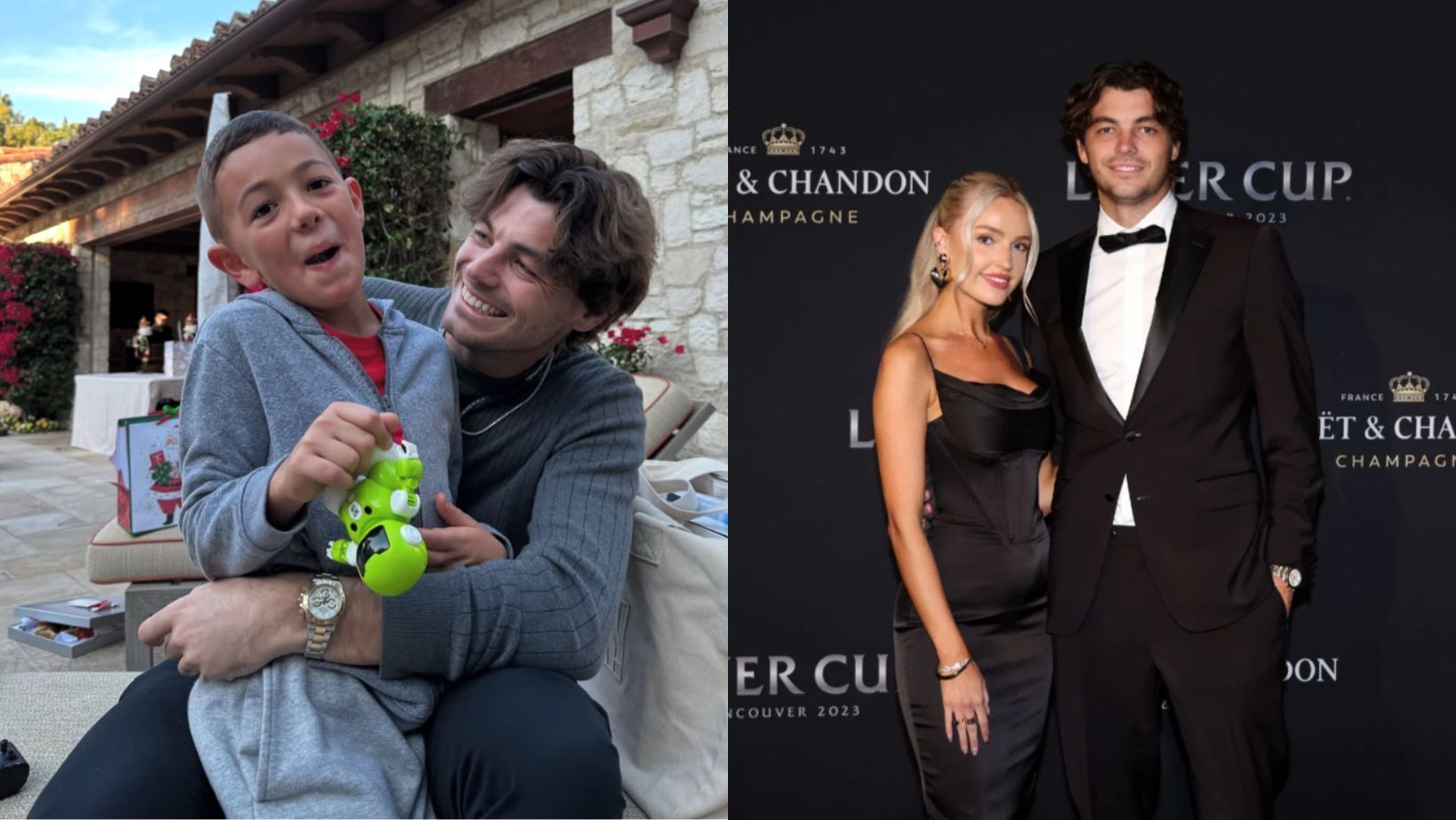 Taylor Fritz opens up about his ambitions for his children (Image Source: L - @taylor_fritz on Instagram, R - Getty)