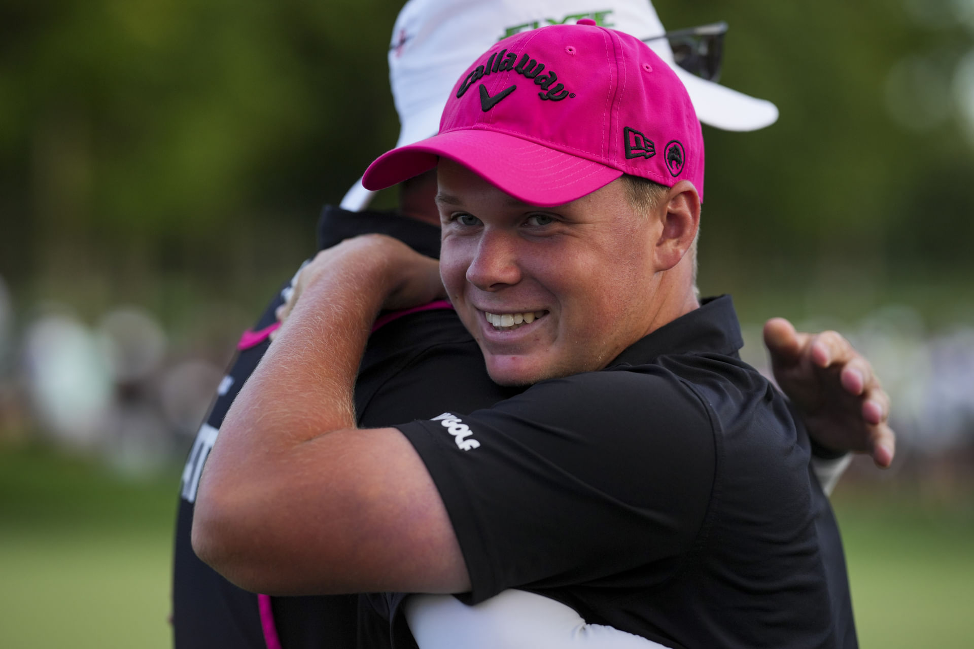 Caleb Surratt at the LIV Golf Michigan Team Championship - Source: Imagn