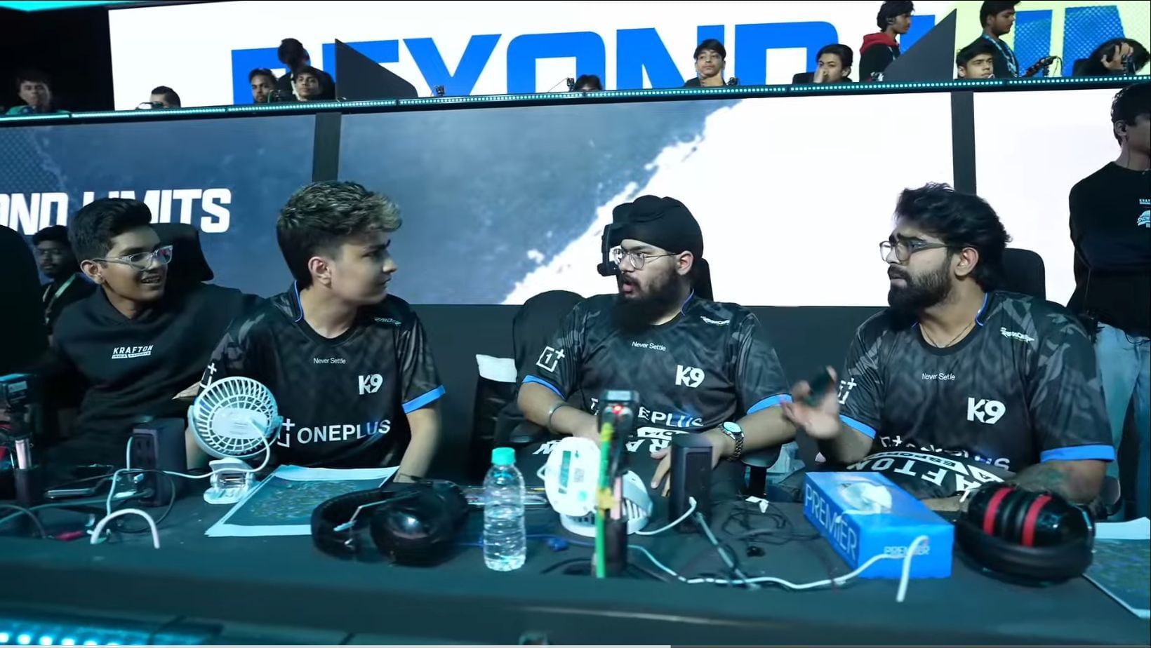 K9 Esports holds first place after Day 2 of BMSD Semifinals (Image via YouTube/Krafton India Esports)