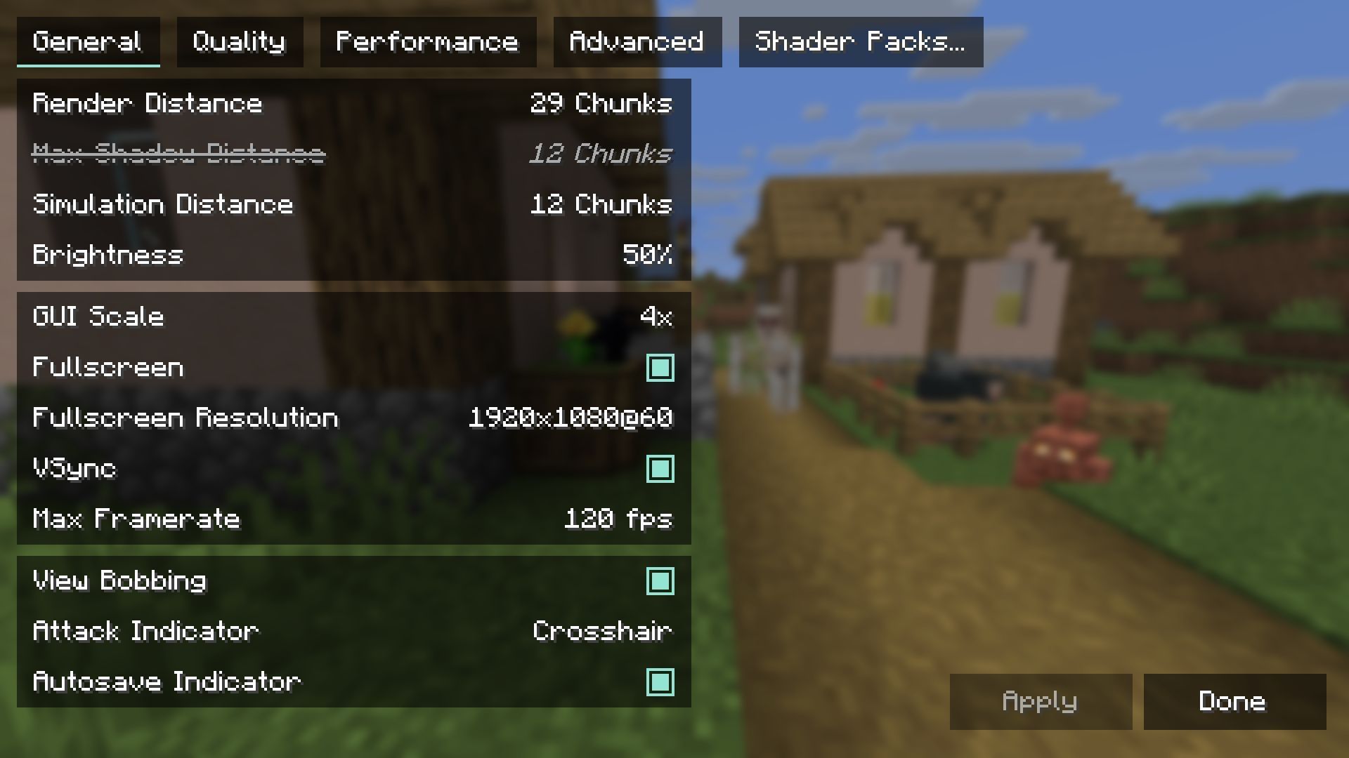 Run the game with Minecraft Sodium 1.21.9 installed to seamlessly improve the gameplay experience (Image via Sportskeeda Gaming || Mojang Studios)