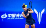 Jaqueline Cristian at the Wuhan Open 2025. (Photo: Getty)