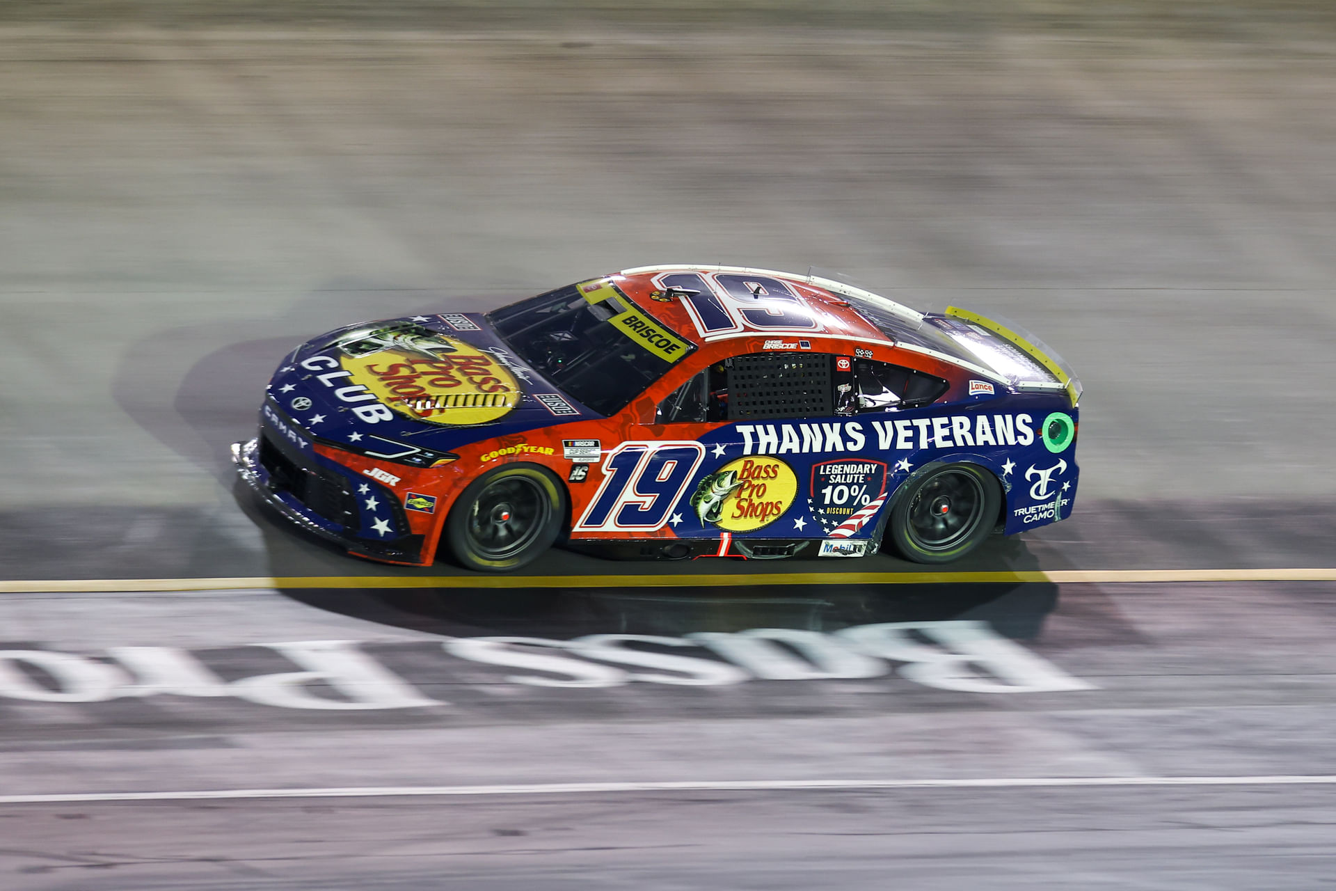 Chase Briscoe drives the #19 Toyota Camry for Joe Gibbs Racing - Source: Imagn