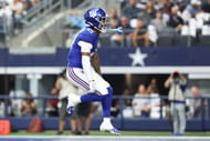 Wan'Dale Robinson at New York Giants at Dallas Cowboys - Source: Imagn
