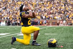Justice Haynes injury: Sherrone Moore provides update on RB after getting knocked out vs. USC Trojans