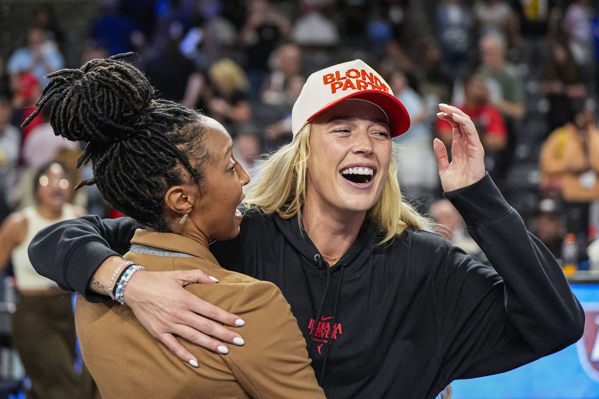 Sophie Cunningham of the Indiana Fever. (Photo: IMAGN)