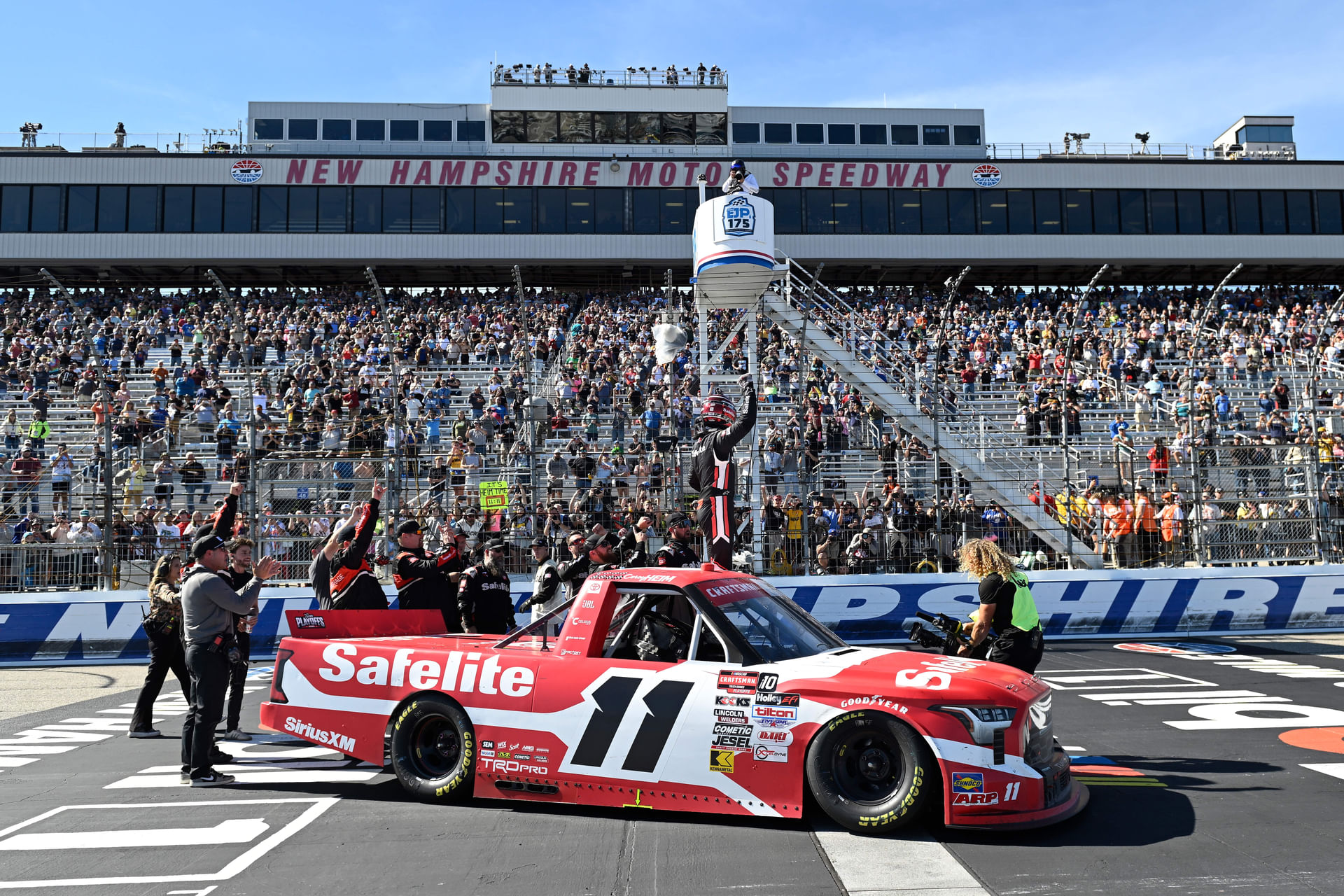 Corey Heim drives the #11 Toyota Tundra for Tricon Garage - Source: Imagn