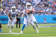 Alec Pierce at Indianapolis Colts at Tennessee Titans - Source: Imagn
