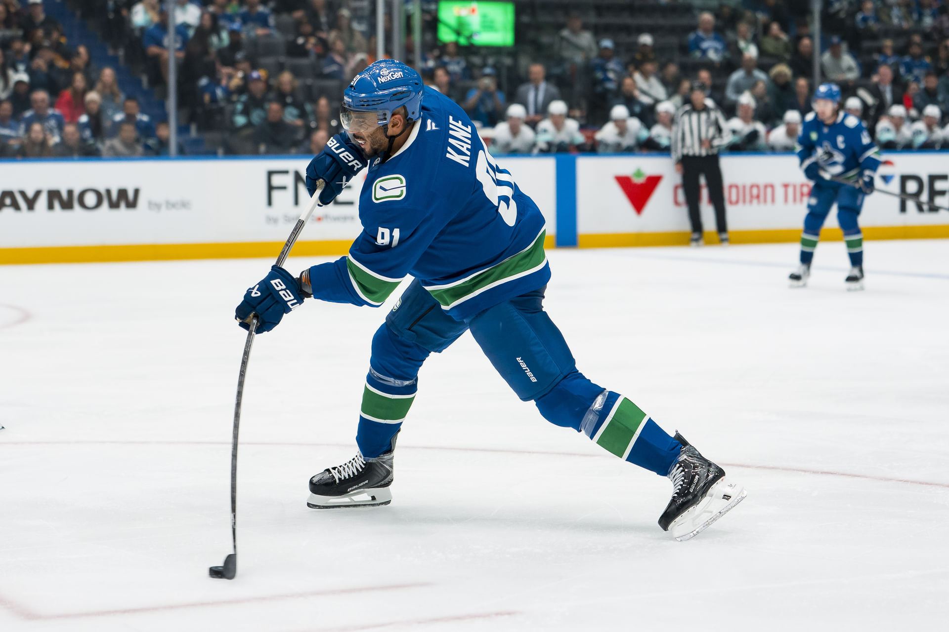 NHL: Preseason-Seattle Kraken at Vancouver Canucks - Source: Imagn