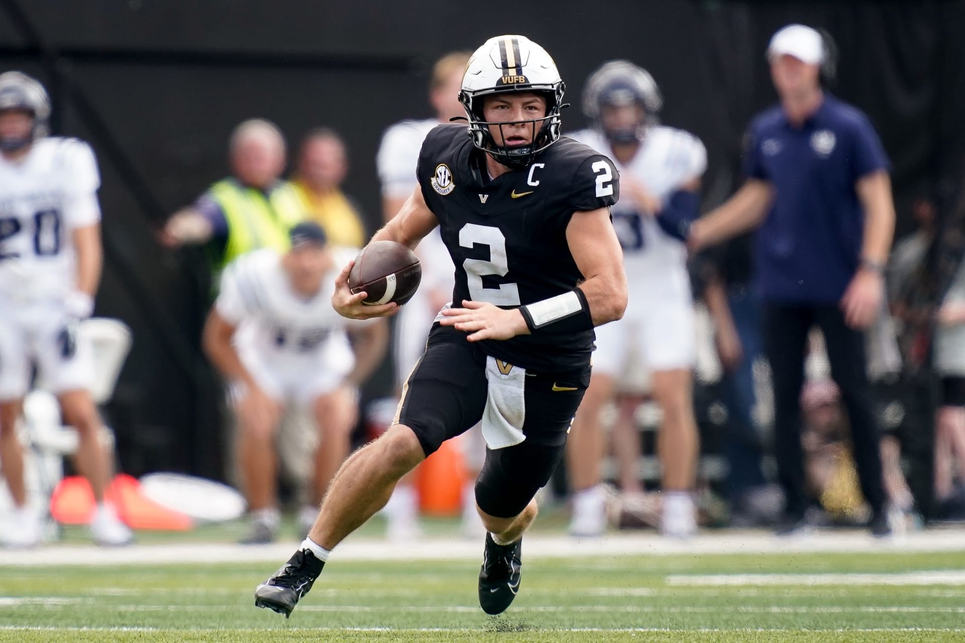 Vanderbilt QB Diego Pavia - Source: Imagn