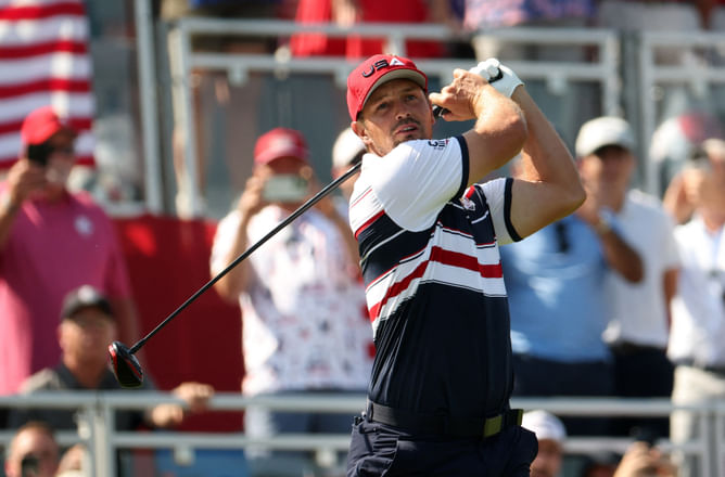 Bryson DeChambeau poses with $156M-worth NBA star as he releases a new episode of Break 50