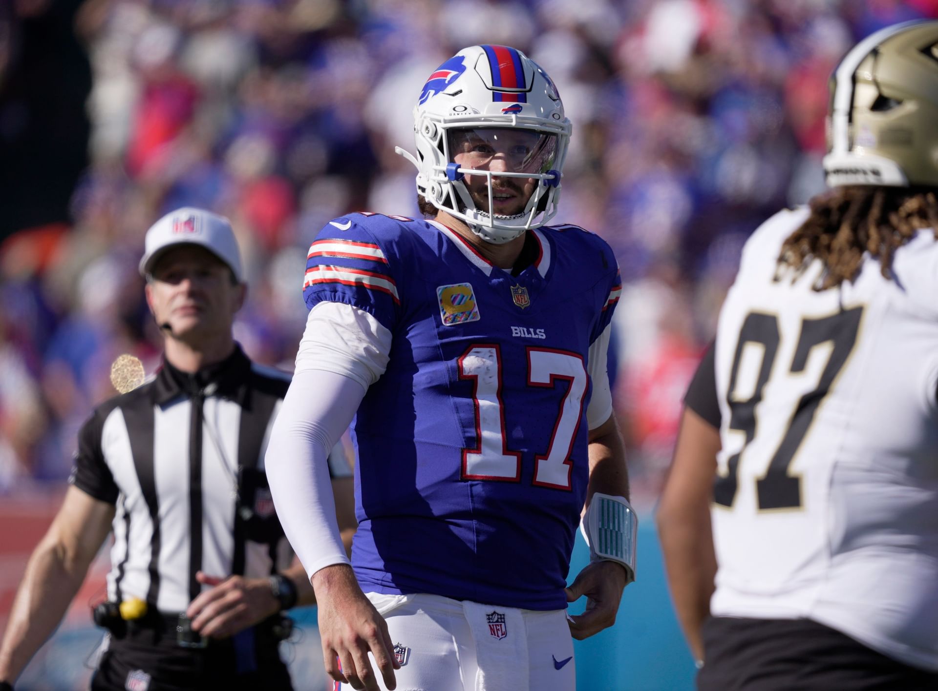 Buffalo Bills QB Josh Allen - Source: Imagn