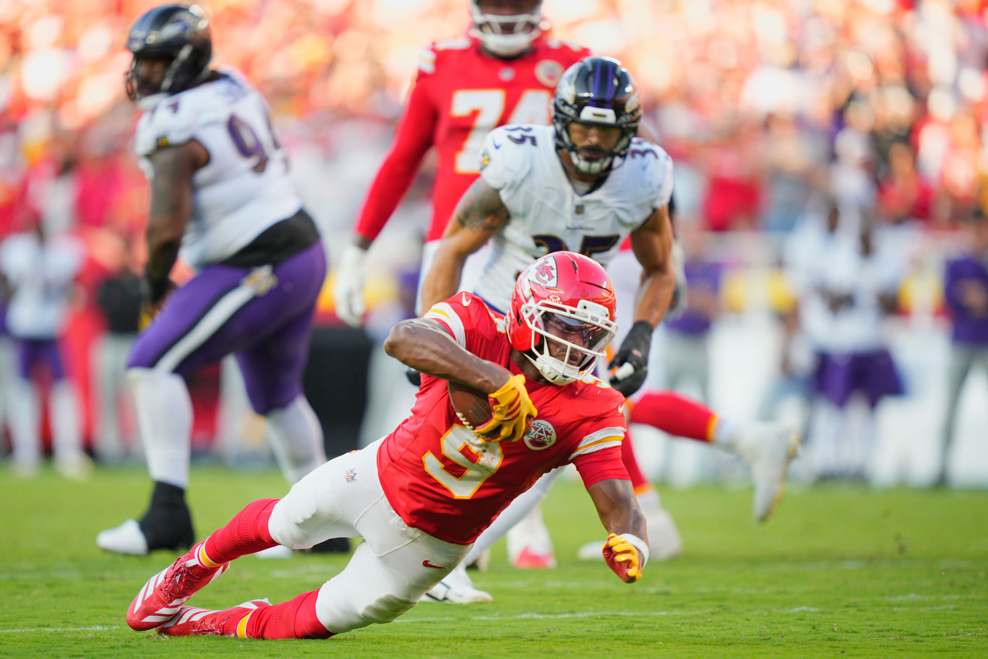 JuJu Smith-Schuster at Baltimore Ravens at Kansas City Chiefs - Source: Imagn