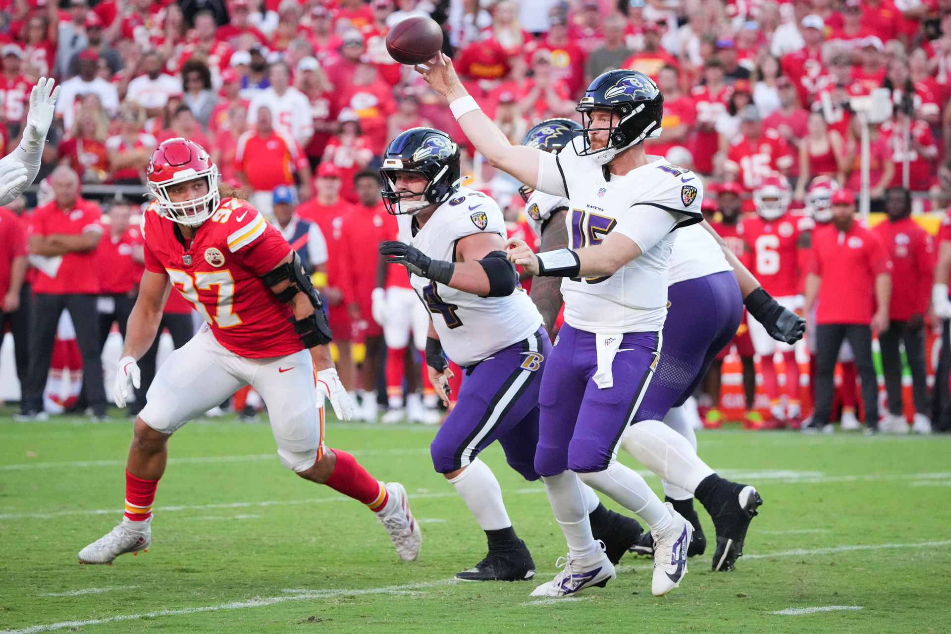 NFL: Baltimore Ravens at Kansas City Chiefs - Source: Imagn