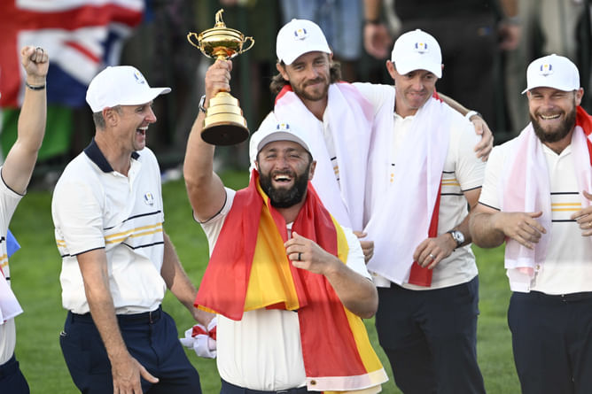 “It’s an odd feeling” - Jon Rahm reflects on 'weird' part of being congratulated for Ryder Cup victory