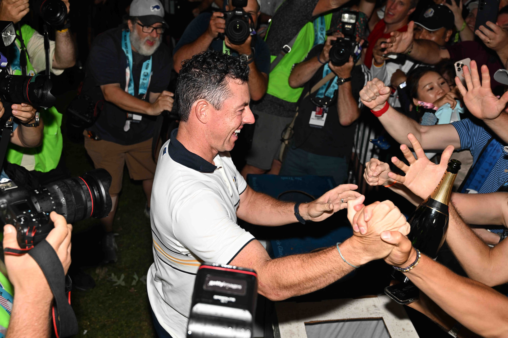 Rory McIlroy at the Ryder Cup - Final Day - Source: Imagn
