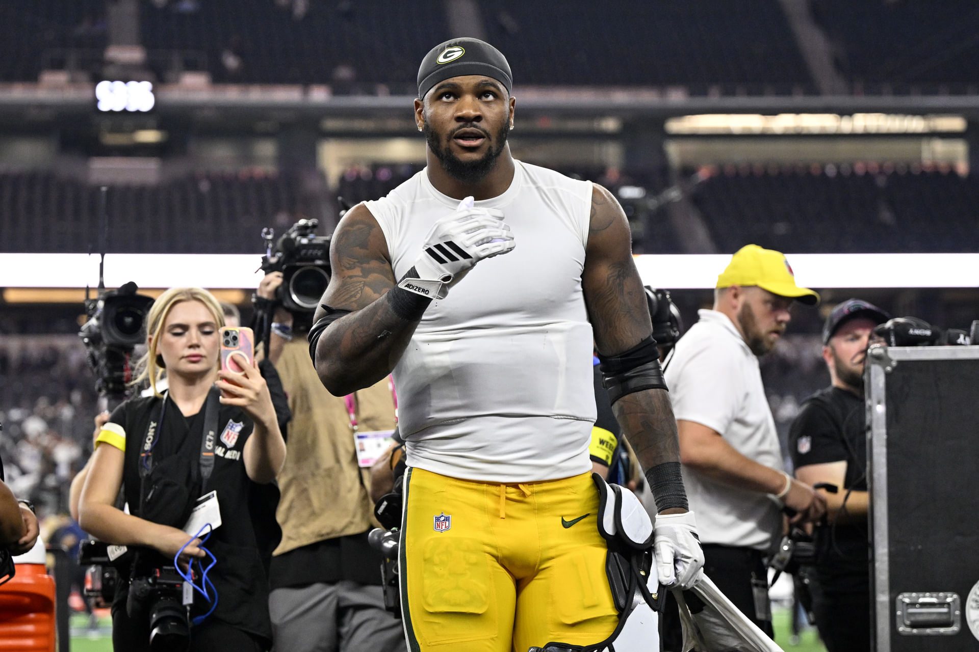 Green Bay Packers defensive end Micah Parsons - Source: Imagn