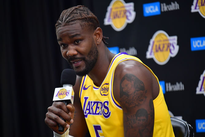 "Committed on the defensive end": Deandre Ayton looks to quash narratives after Lakers debut ends with two shot attempts