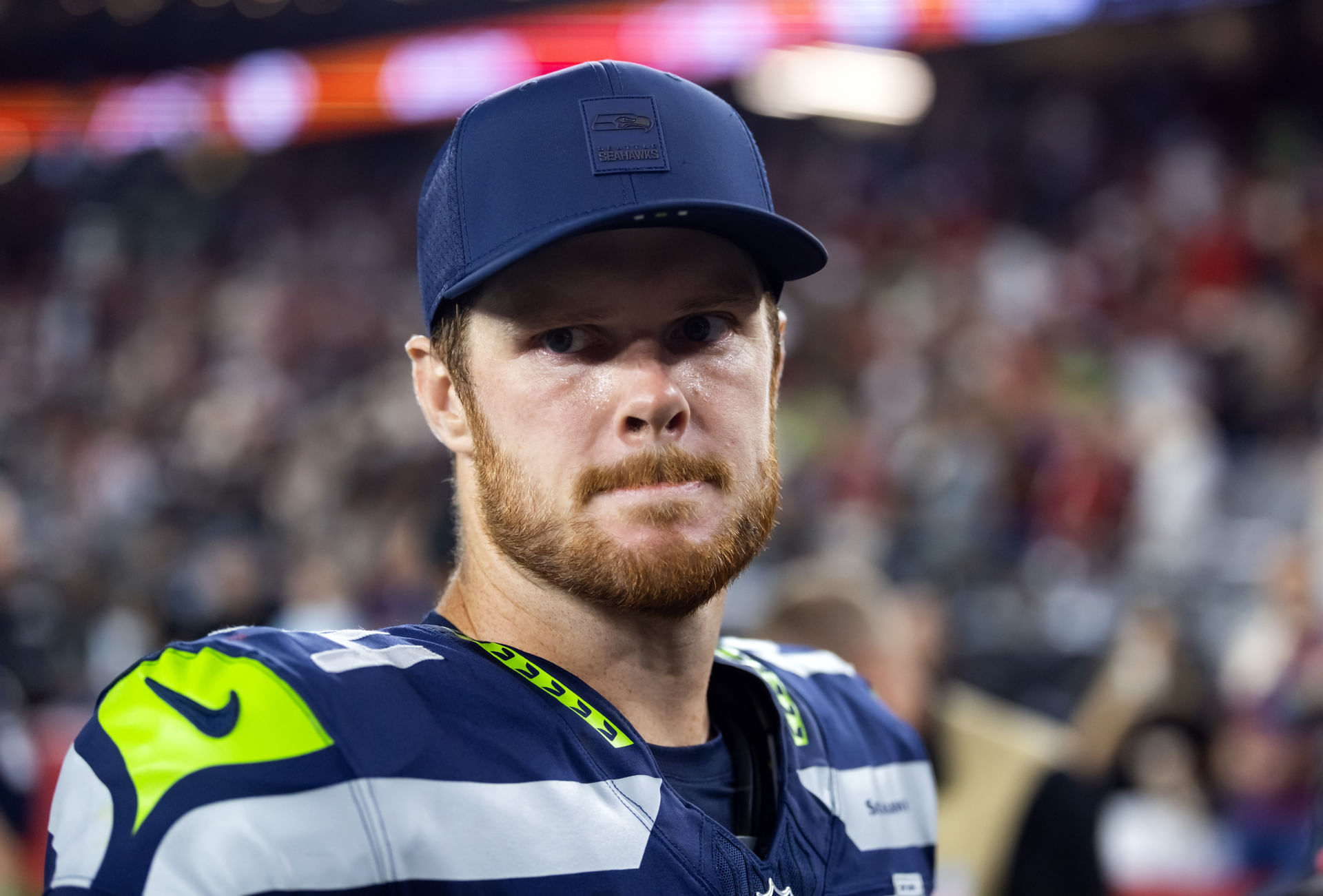Seattle Seahawks quarterback Sam Darnold - Source: Imagn