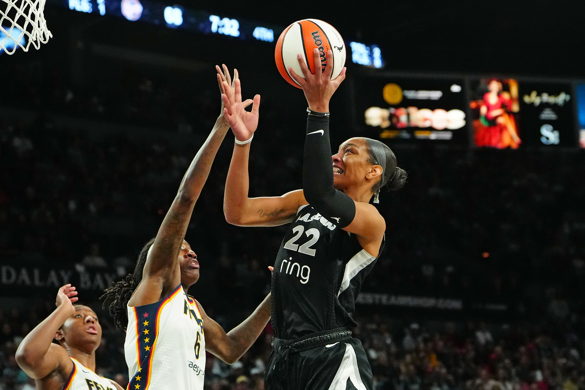 WNBA: Playoffs-Indiana Fever at Las Vegas Aces - Source: Imagn
