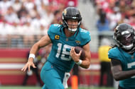 Trevor Lawrence at Jacksonville Jaguars at San Francisco 49ers - Source: Imagn
