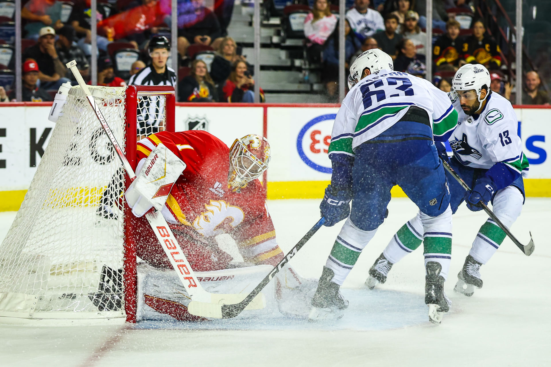 NHL: Preseason-Vancouver Canucks at Calgary Flames - Source: Imagn
