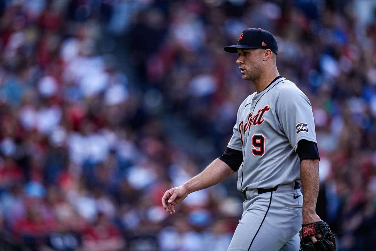 Jack Flaherty’s girlfriend Katie Johnson stuns in chic one-piece and knee-high boots at ALDS Game 2
