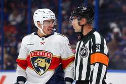 Evan Rodrigues doesn't mince words about 312 PIM-laden Panthers vs Lightning clash