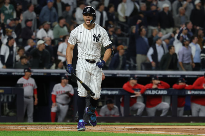 'Kids at home, don't do that' - Giancarlo Stanton's drunken apology steals Yankees’ postgame headlines