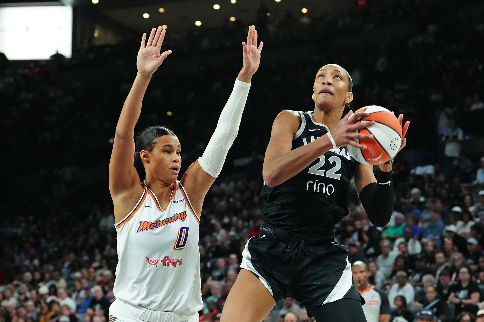 WNBA: Finals-Phoenix Mercury at Las Vegas Aces - Source: Imagn