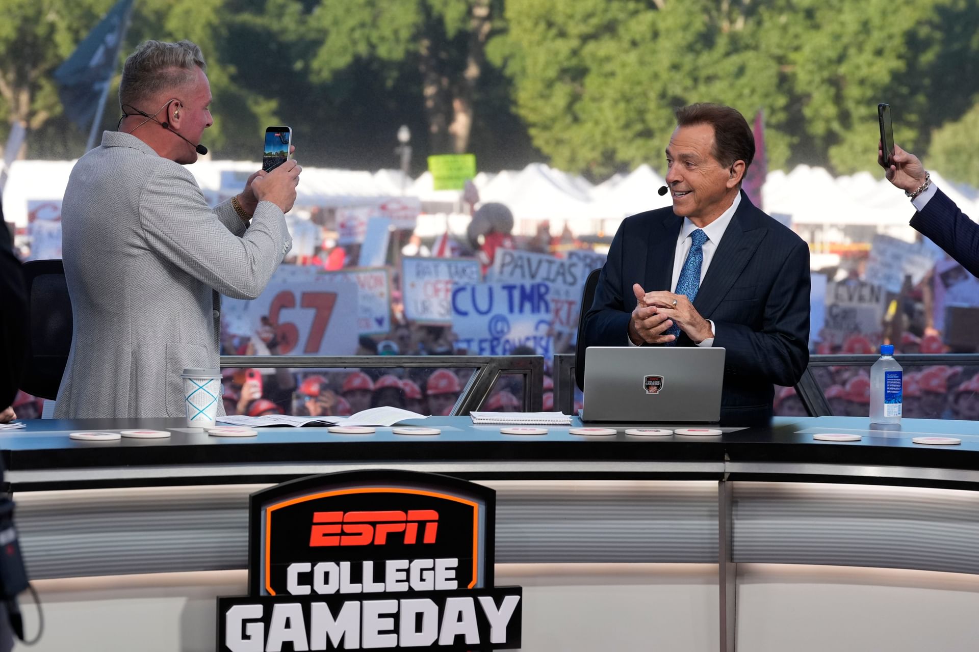 Nick Saban. Syndication: Tuscaloosa News - Source: Imagn