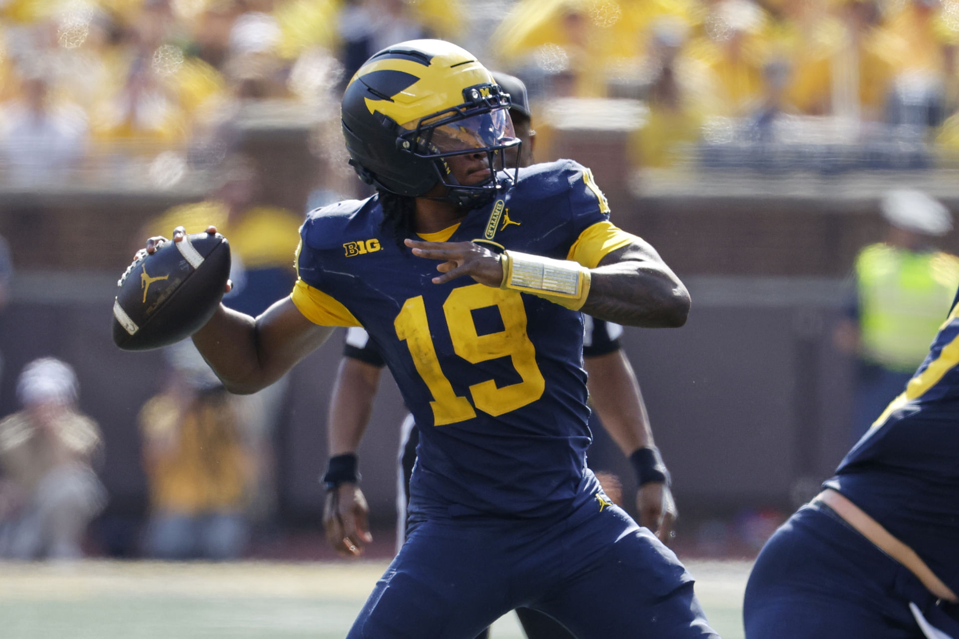 NCAA Football: Wisconsin at Michigan - Source: Imagn