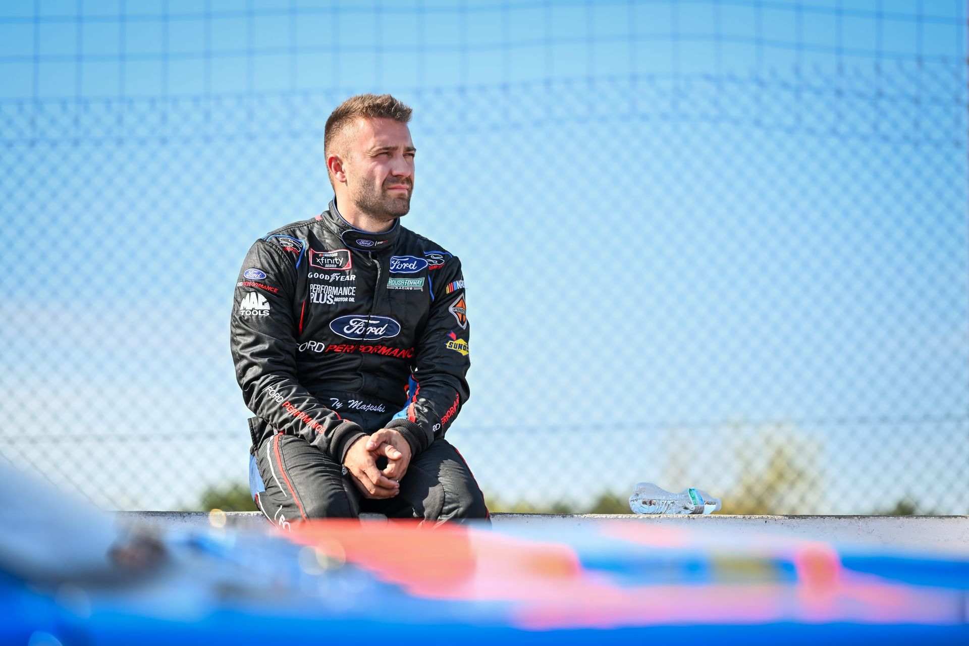 ThorSport Racing&#039;s Ty Majeski at the 2025 Oktoberfest race weekend - Source: Imagn