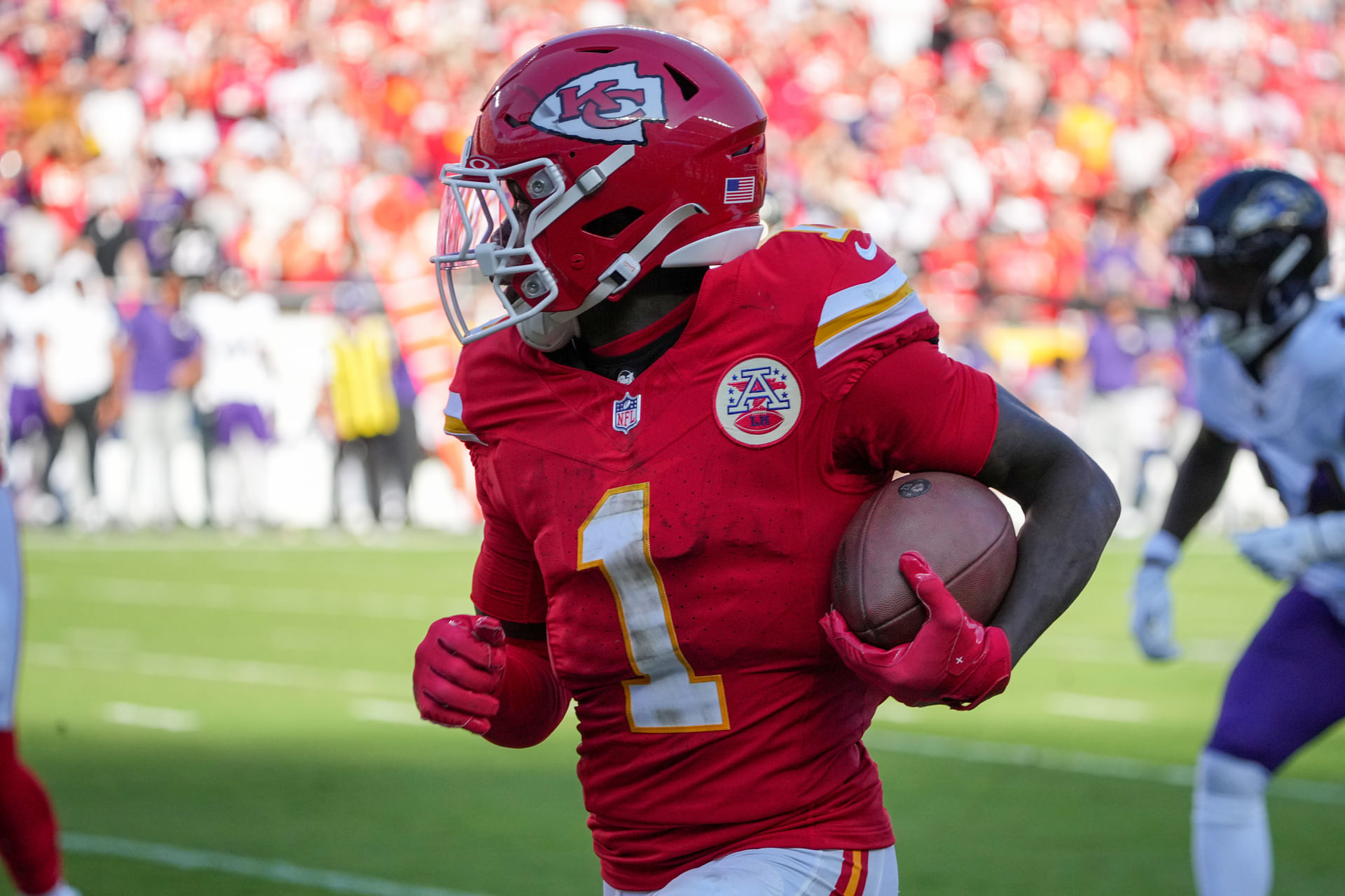 NFL: Kansas City Chiefs WR Xavier Worthy - Source: Imagn