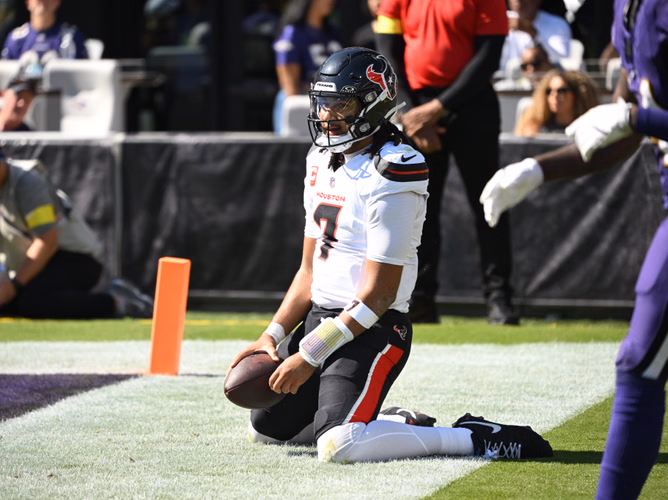 "Everybody takes everything out of context": C.J. Stroud sets record straight on losing athleticism comment after Texans' win vs. Ravens