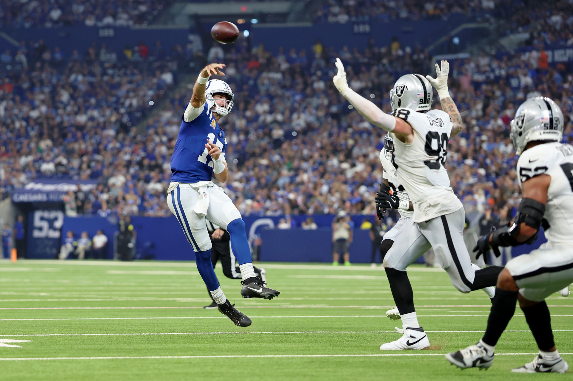 NFL: Las Vegas Raiders at Indianapolis Colts - Source: Imagn