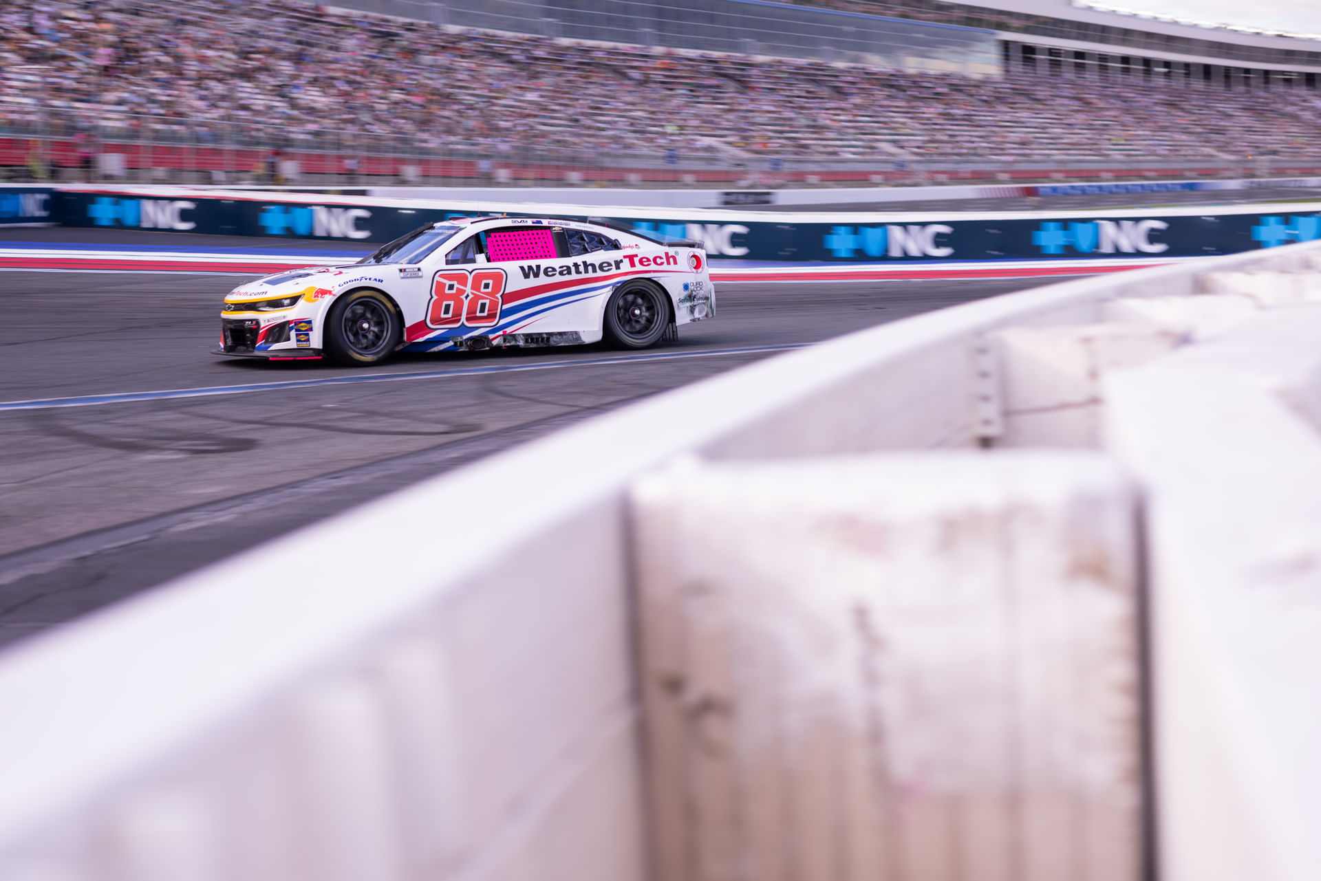 Shane van Gisbergen driving the #88 Trackhouse Racing Chevrolet at Charlotte - Source: Imagn
