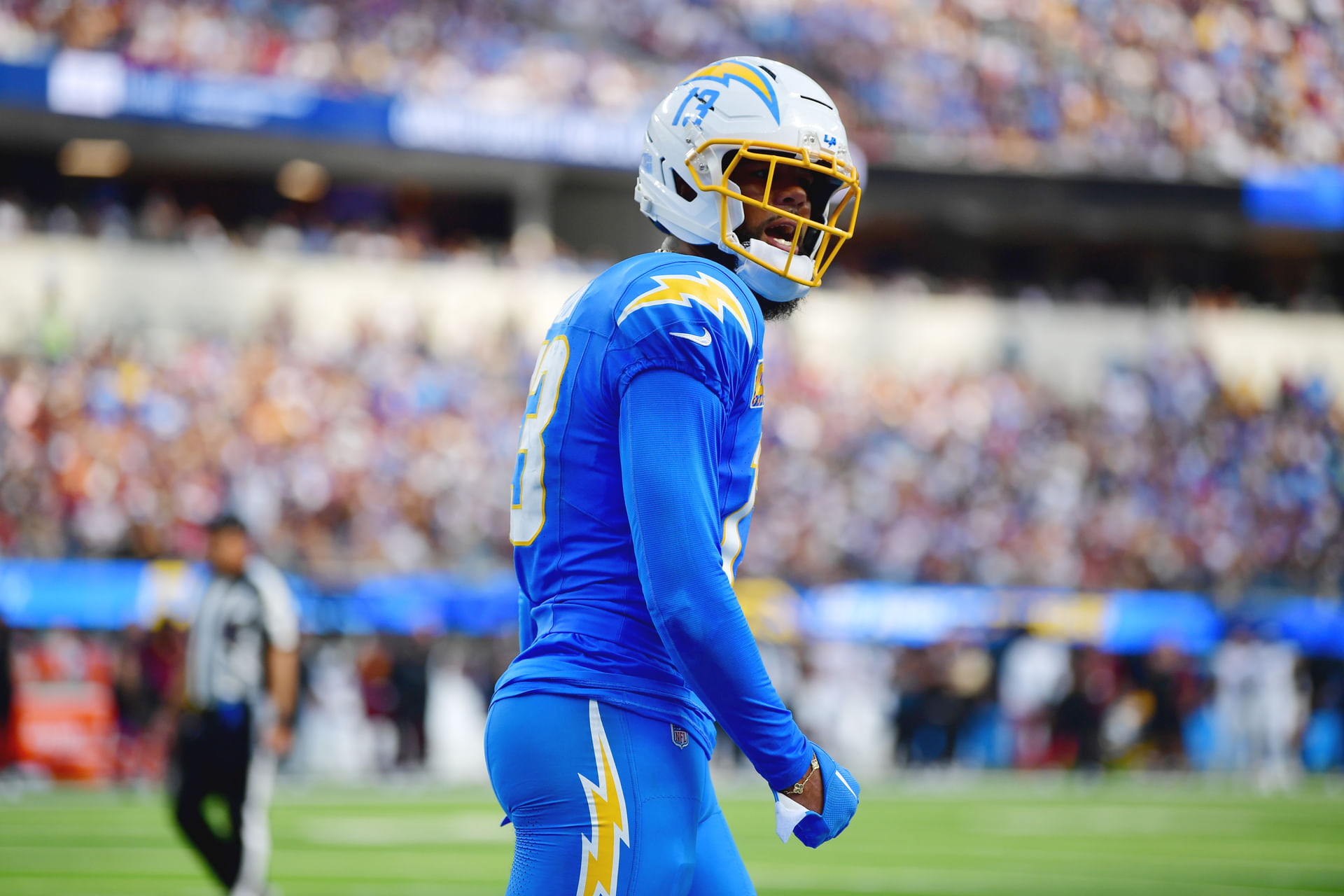 Keenan Allen at Washington Commanders at Los Angeles Chargers - Source: Imagn