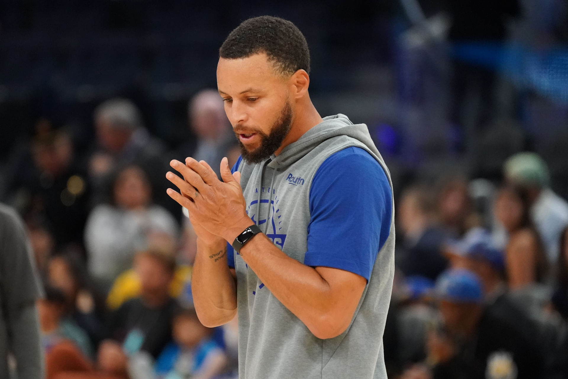 What did Steph Curry say about Jonathan Kuminga? (Photo: IMAGN)