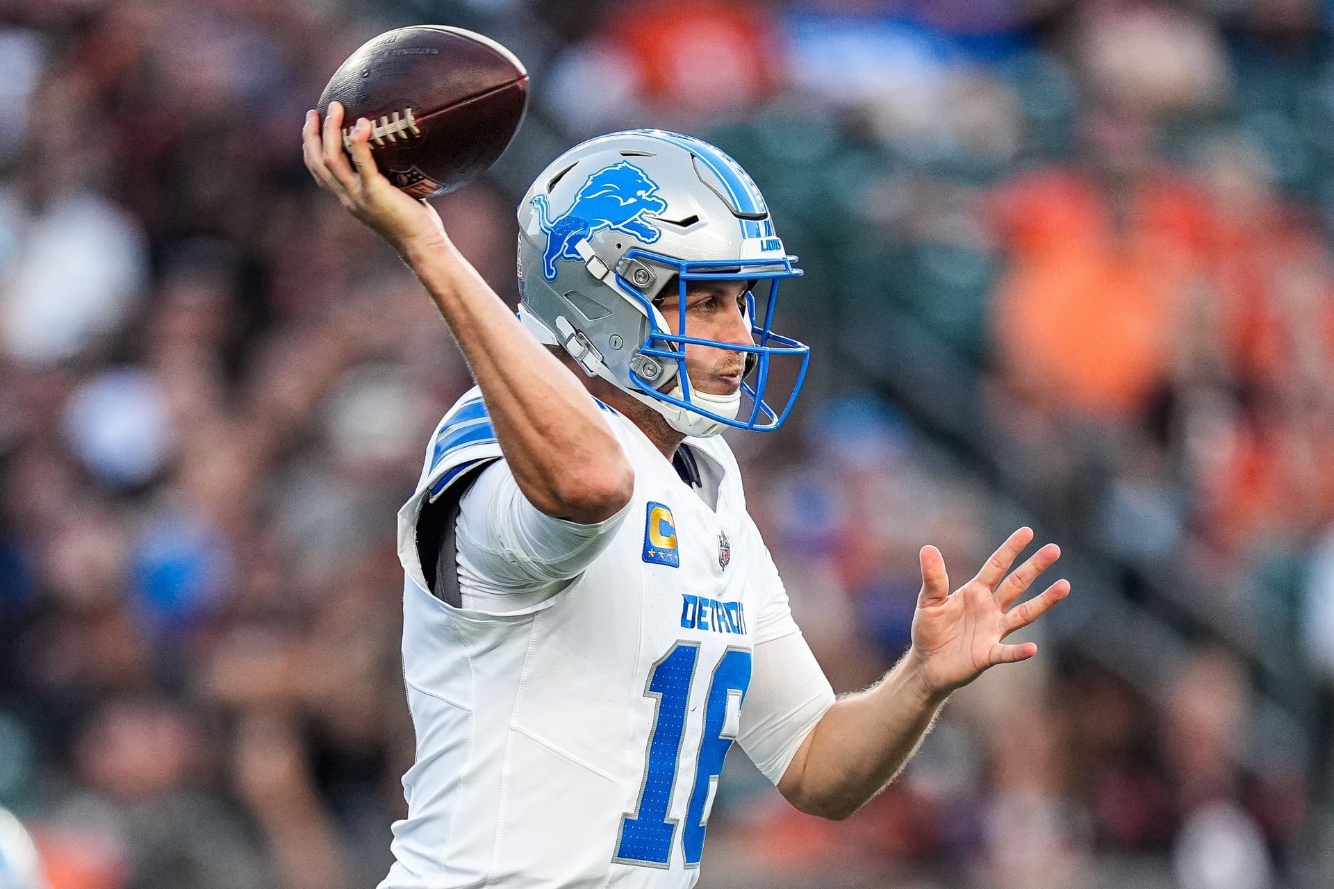 Detroit Lions QB Jared Goff- Source: Imagn