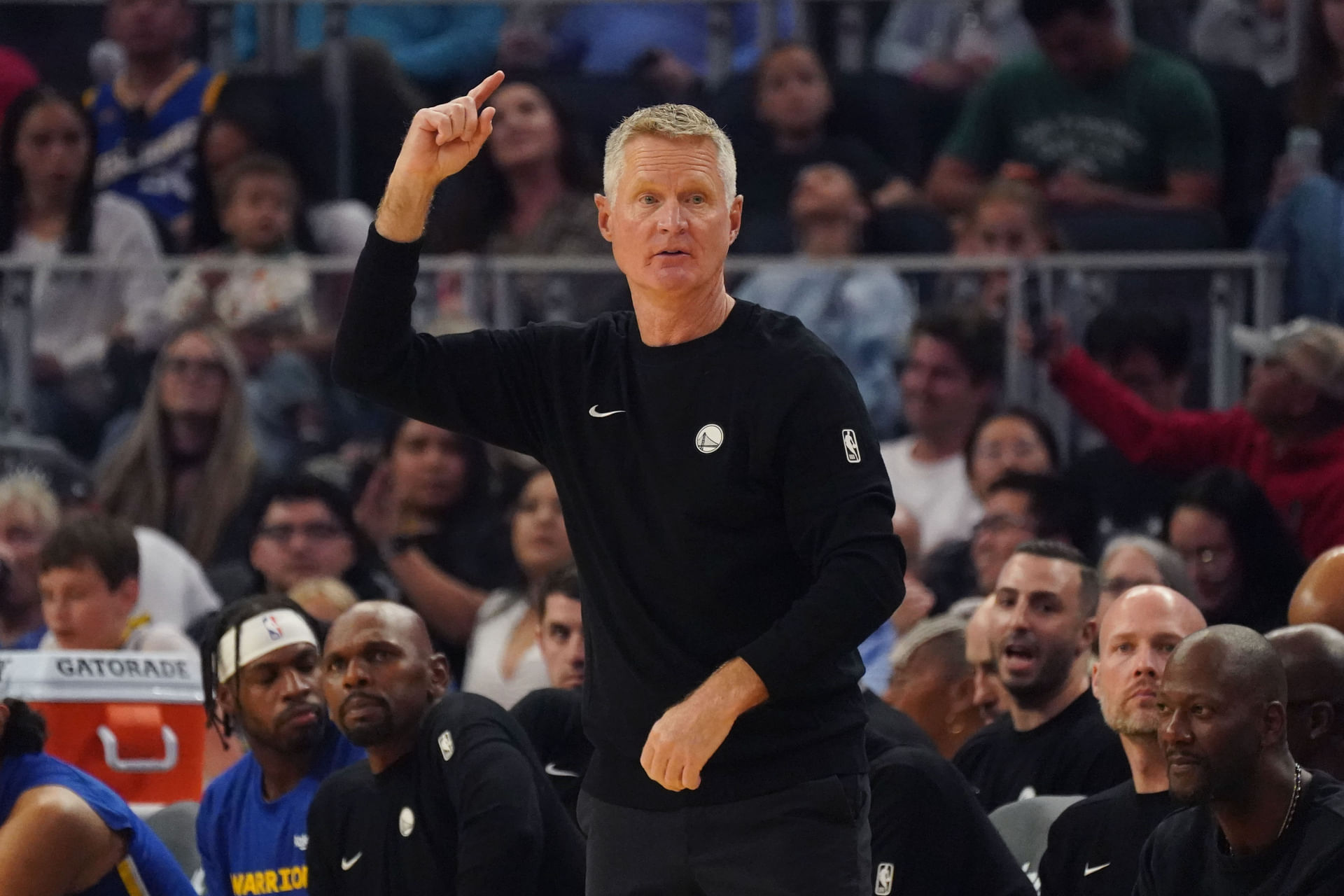 Golden State Warriors coach Steve Kerr. (Photo: IMAGN)